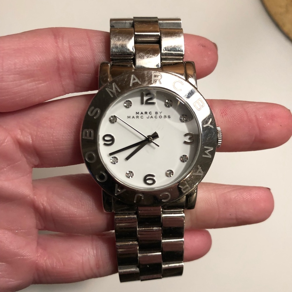 Marc by Marc jacobs silver watch